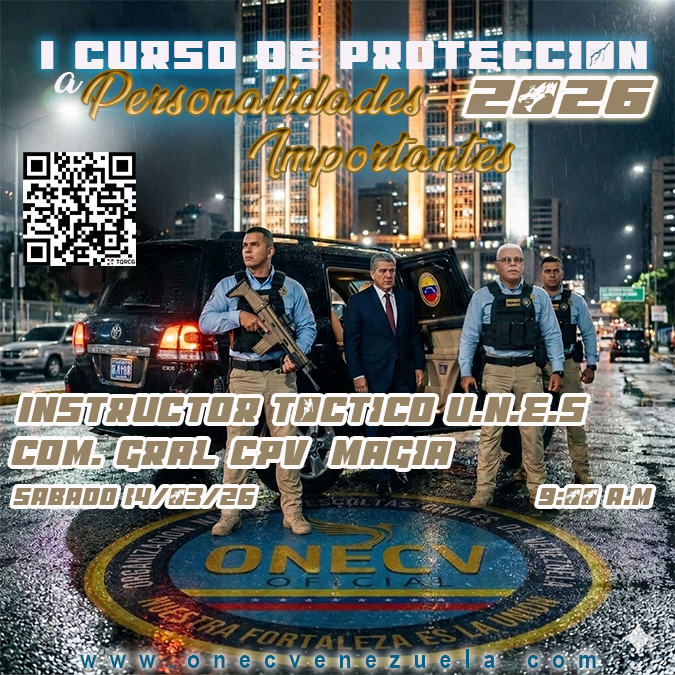 I CURSO ONECV PROTECCION DE PERSONALIDADES IMPORTANTES